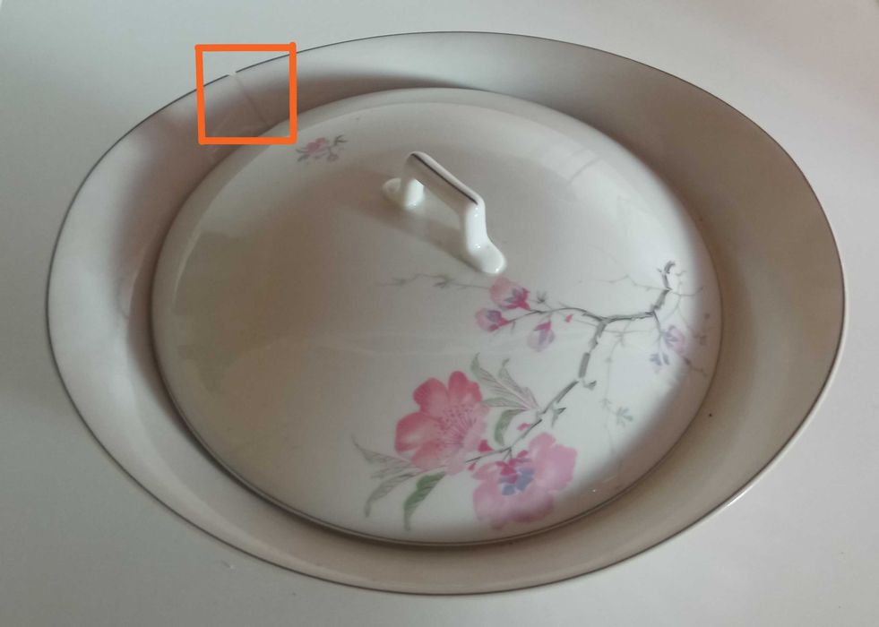 Serviço de loiça Vista Alegre – 52 peças – Padrão cerejeira