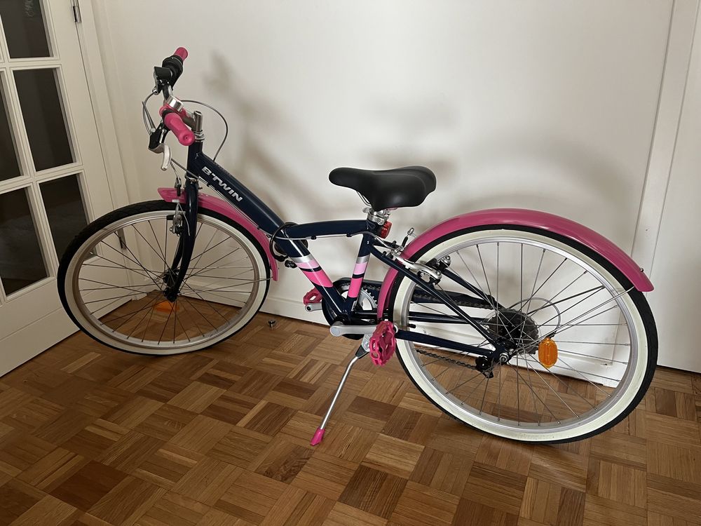 Bicicleta Btwin 500 roda 24 sem uso como nova