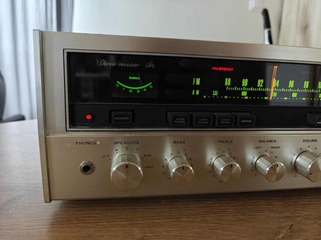 Sansui Receiver Six Klasyk Zamiana