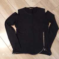 Sweter/bluzka damska czarna