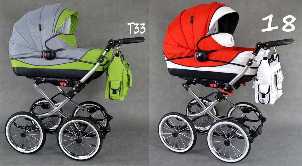 NOWY Wózek Dziecięcy Viko Klasyczny Retro 3w1 Gondola Spacerówka