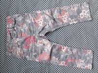 Spodenki jeansowe spodnie 92 w kwiaty dla dziewczynki name it