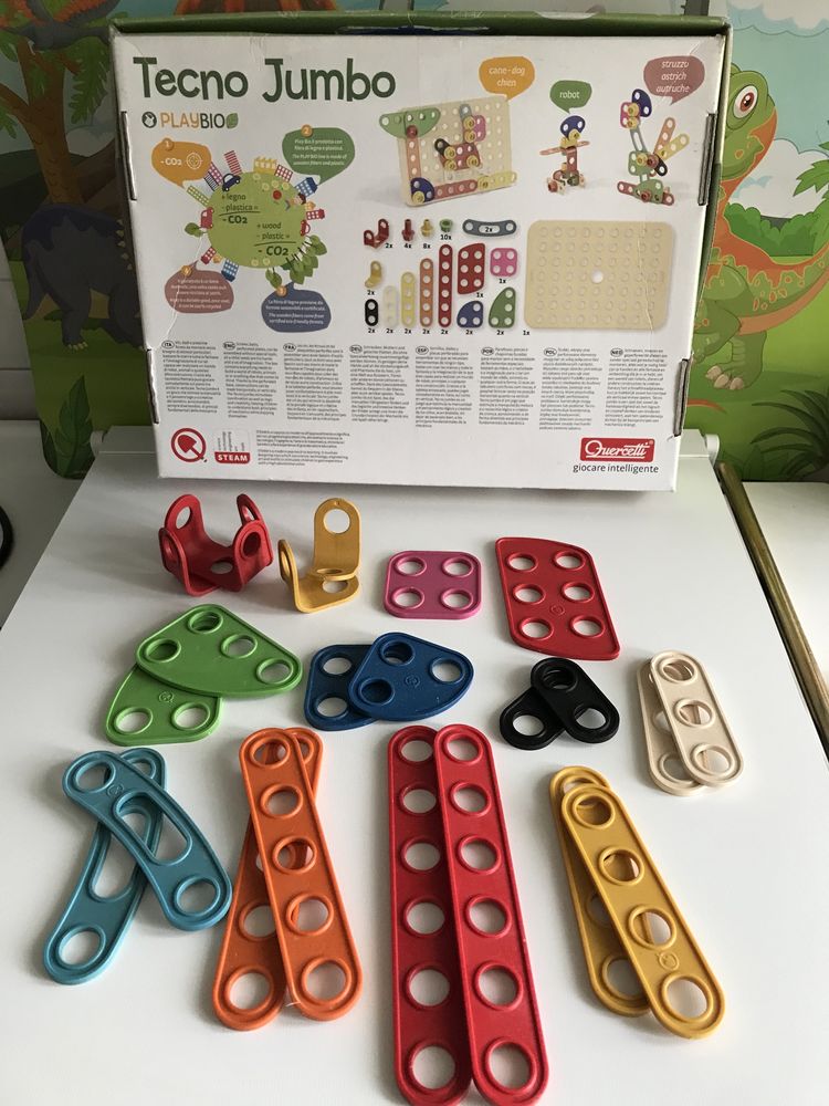 конструктор Quercetti Tecno Jumbo PlayBio