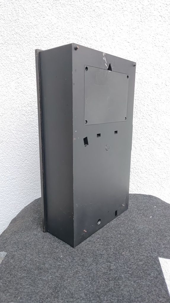 Zegar ścienny vintage PRL Predom Metron Z-241 retro drewniany