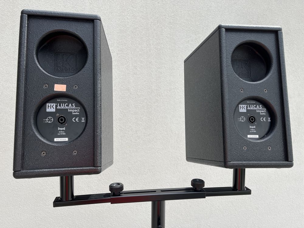 HK Audio Lucas Impact 1200 w rms bdb stan + pokrowce.