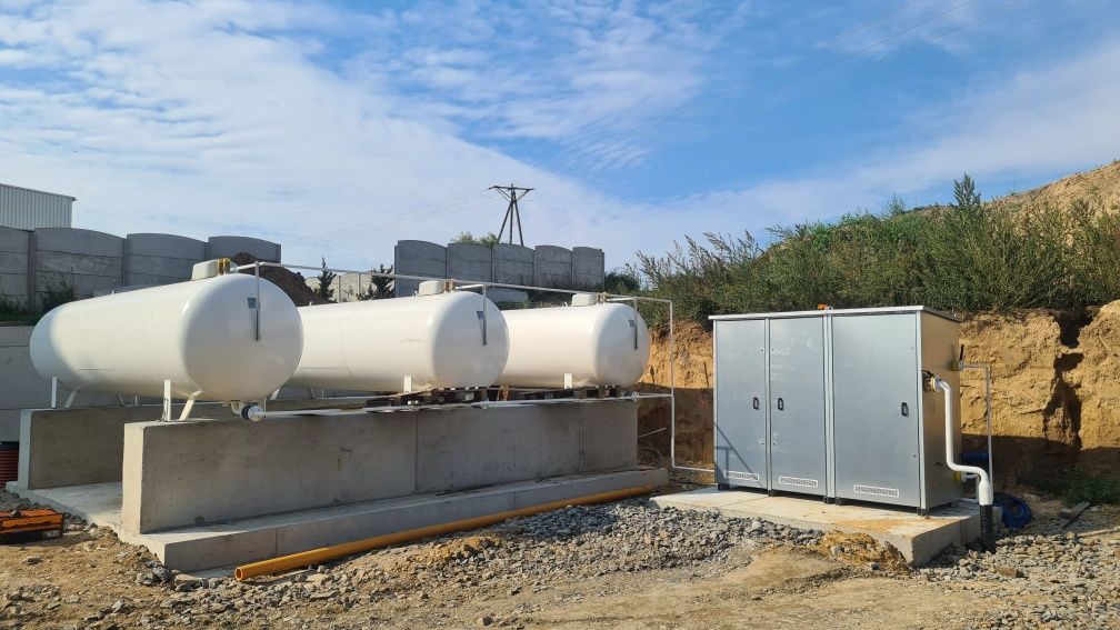 Zbiornik na gaz propan 2700L butla najtańsze ogrzewanie domu
