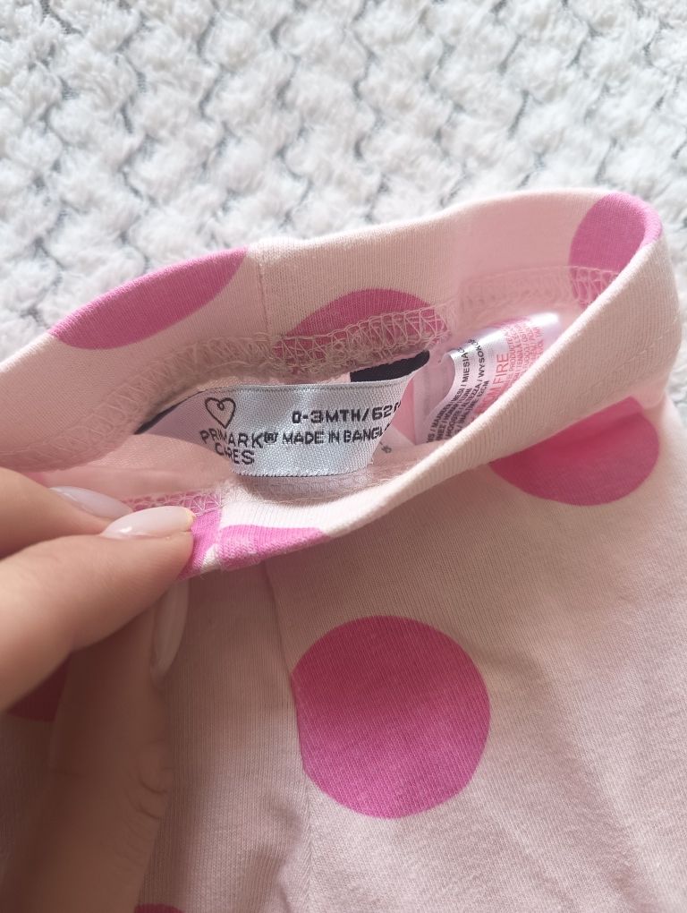 Legginsy niemowlęce r. 0-3 mce