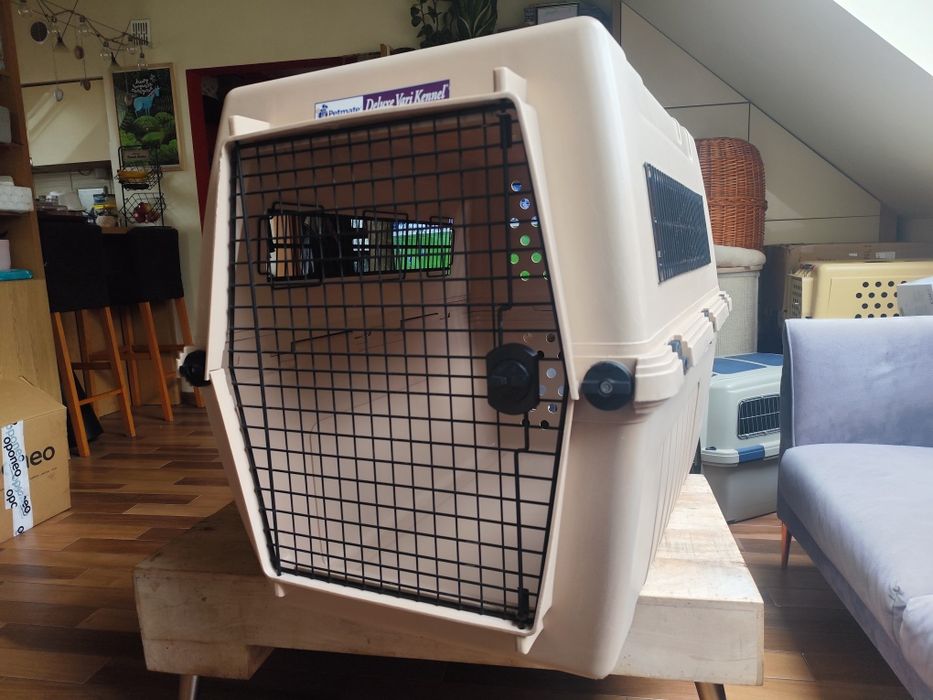 Duży transporter dla psów rozmiar 7 Deluxe Vari Kennel - 100x67x76 cm