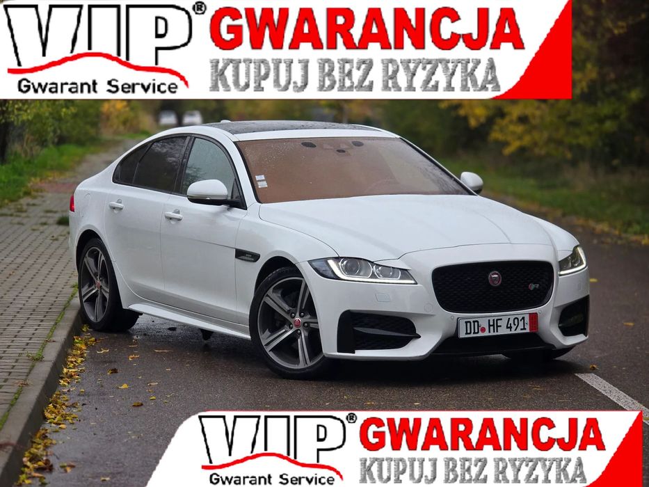 Jaguar XF 2,0D_180KM_AWD_4x4_Łopatki_R-SPORT_Panorama_Xenon_Kamera_Nawi_Skóry