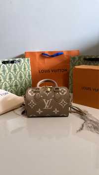 Torebka Louis Vuitton Speedy 20 Bandouliere Skóra naturalna