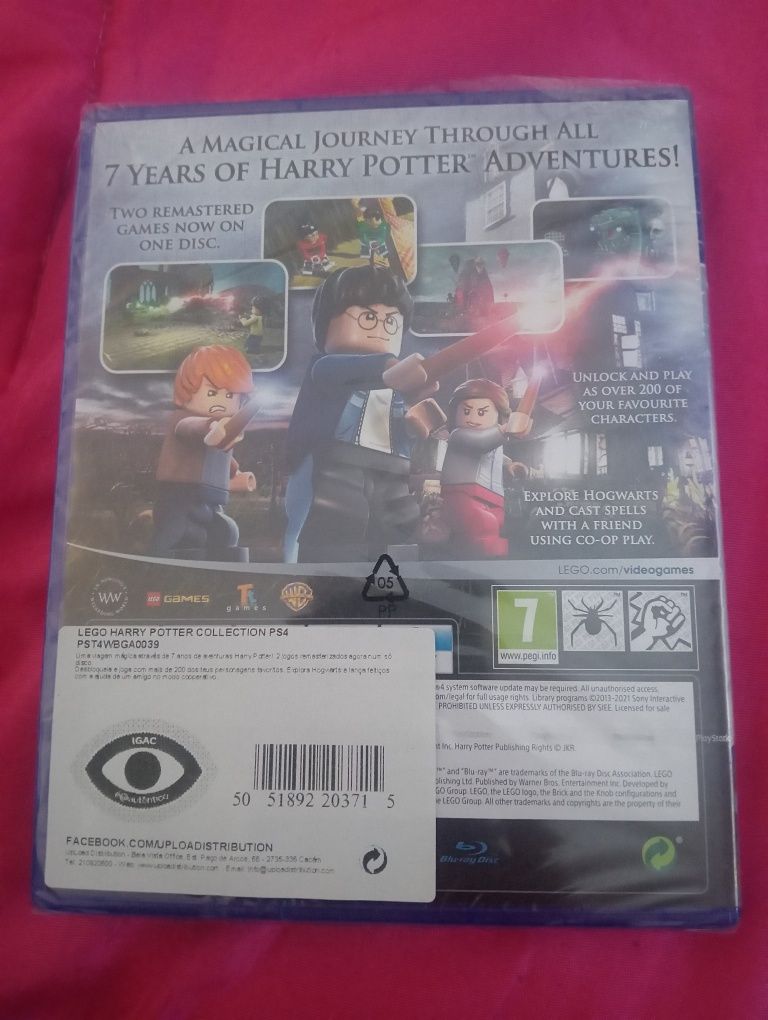 Vendo jogo Lego harry potter ps4