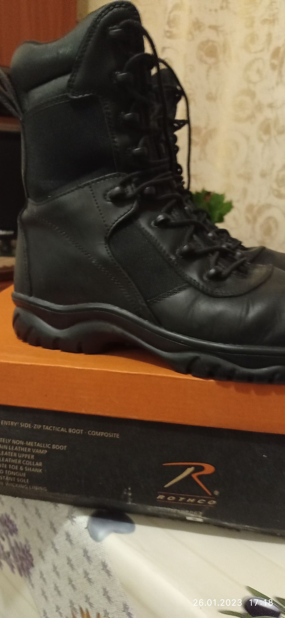 Пропонуються поліцейські чоловічі черевики  фірми ROTHCO