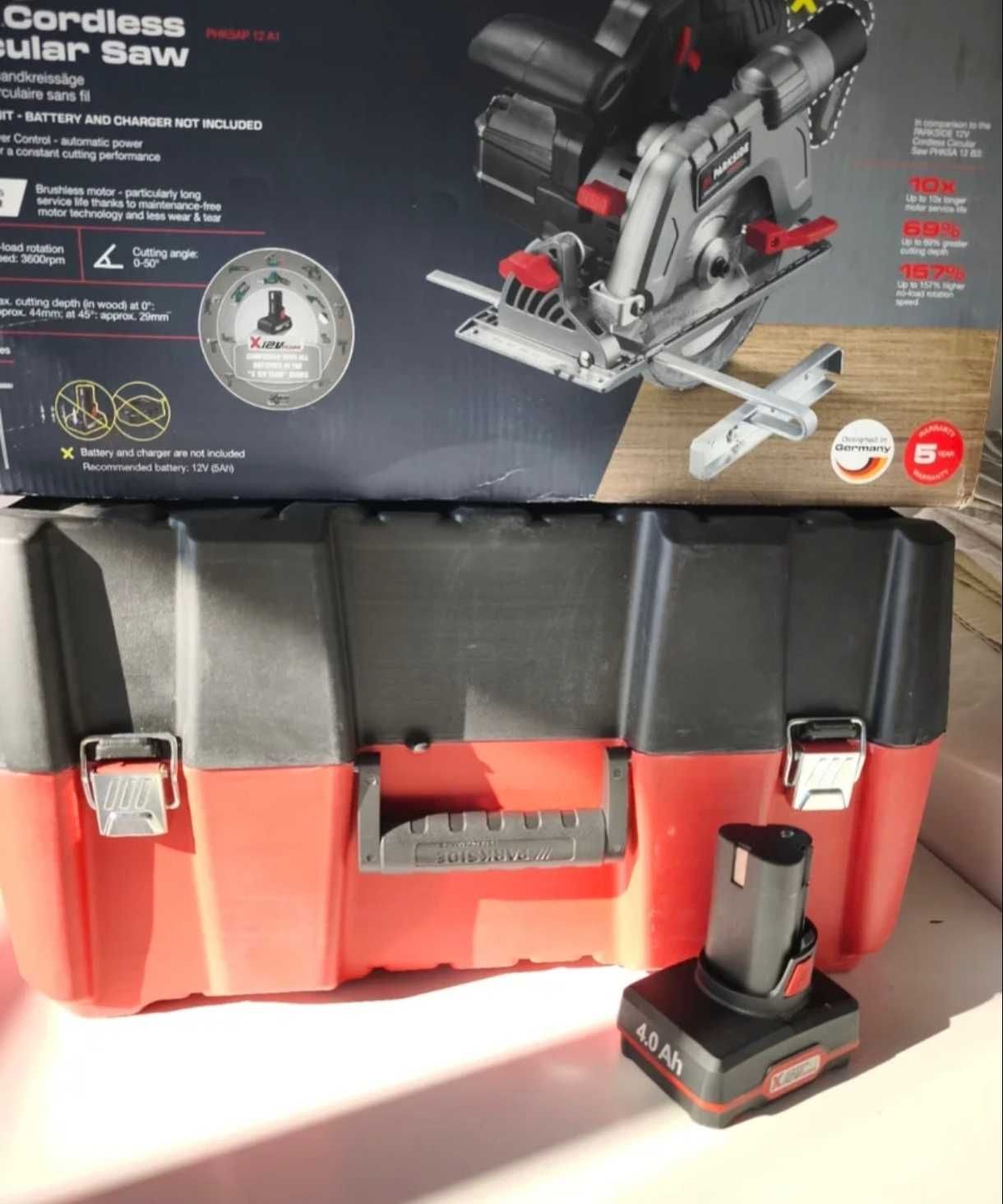 Serra Circular Parkside Performance 12V