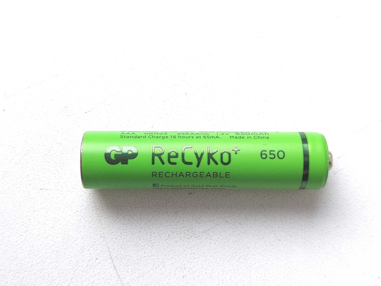 Аккумулятор GP ReCiko AAА HMR03 650 mAh ( мизинчиковые ) Ni-MH 1.2V