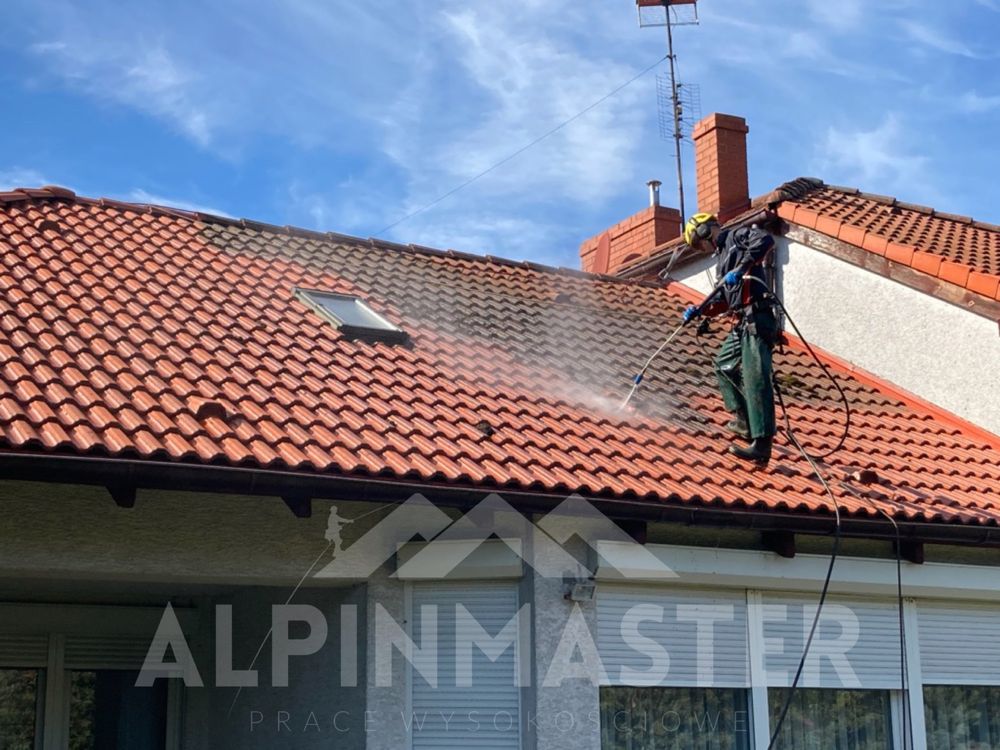 Mycie Dachów Malowanie Dachów czyszczenie dachu elewacji