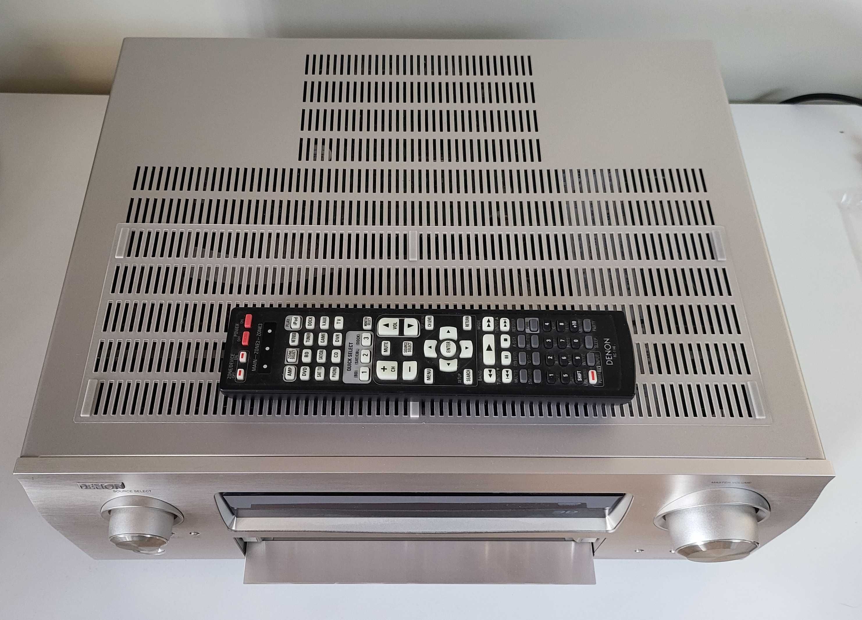 DENON AVR-3311 7-kanałowy amplituner 3D. Uszkodzone HDMI