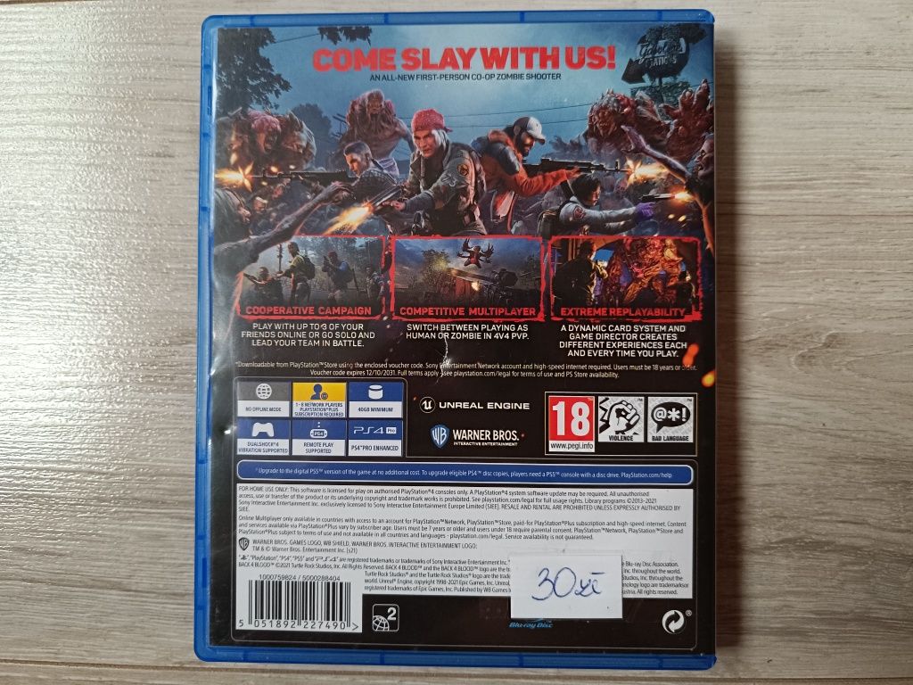 Gra PS4 - Back 4 Blood