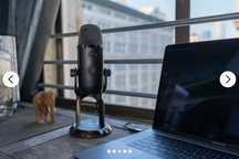 Микрофон Blue Yeti X для стримингу - подкастов - ASMR