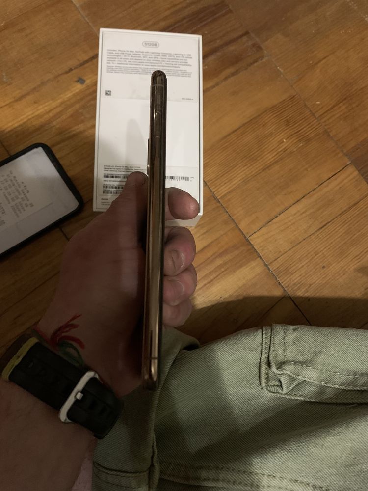Iphone xs max 512 gb gold