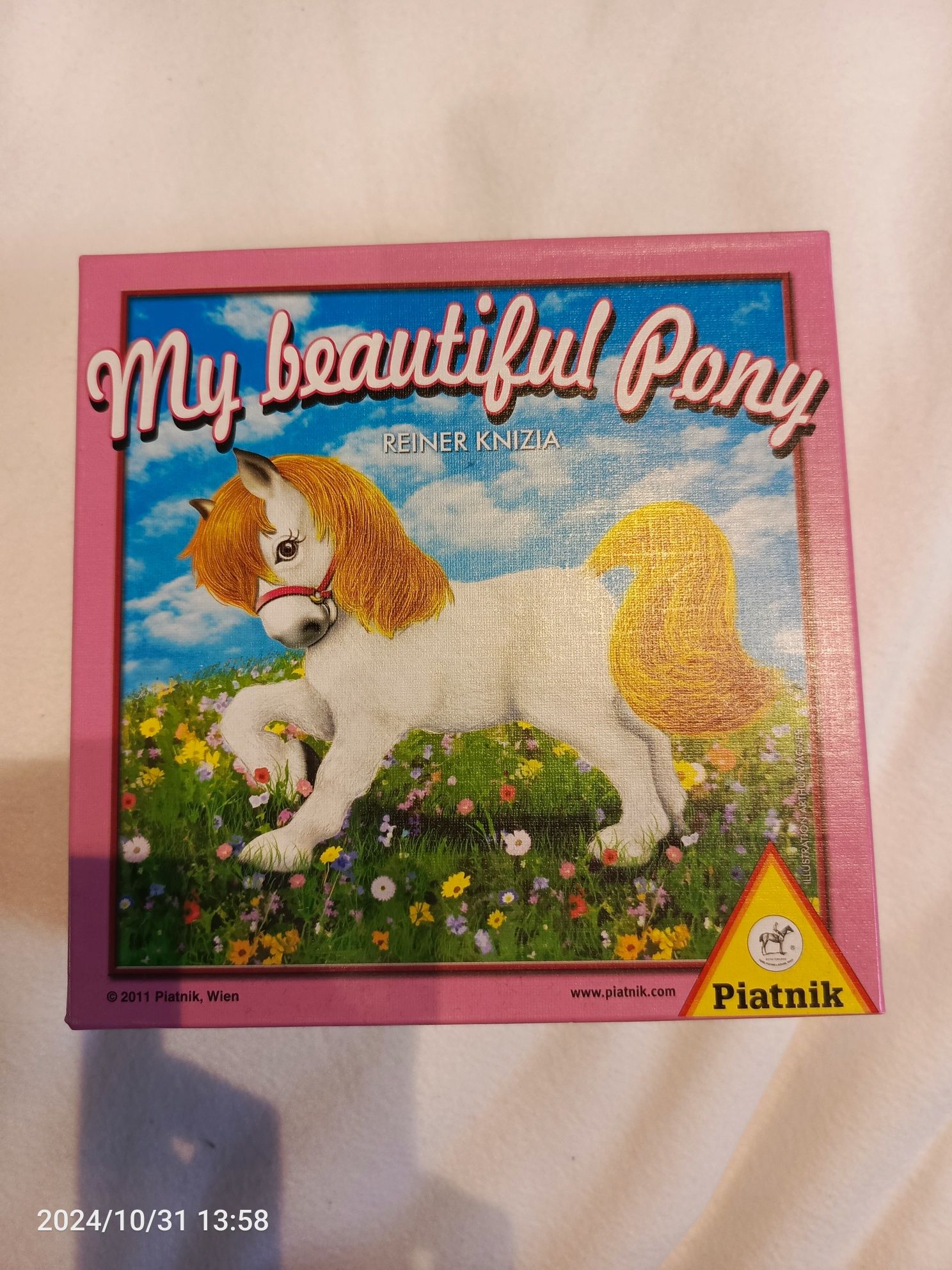 Gra planszowa my beautiful pony konie