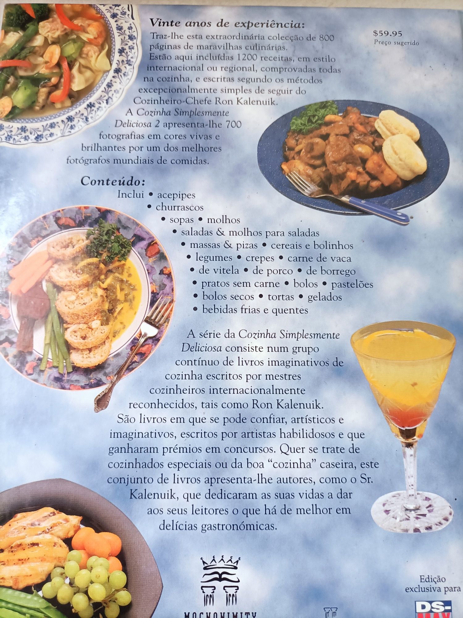 Livro "Cozinha simplesmente deliciosa 2"