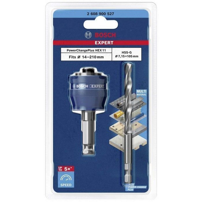 Adapter Do Otwornic Pc Expert 8.7Mm + Pilot Hss-G 7.15*105Mm