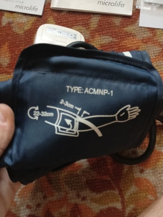 Тонометр, Microlife ВР 3АS1-2 полуавтомат