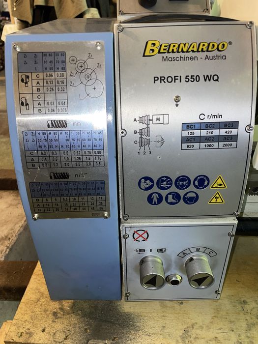 Tokarka Bernardo profi 550 WQ 400V