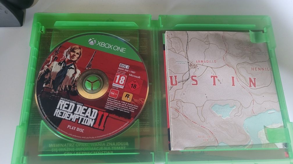 Red dead redemption 2 wersja PL xbox one