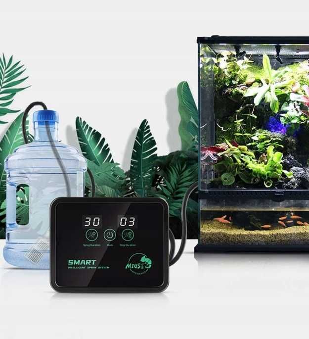 Smart Zraszacz nawilżacz do terrarium dla gad płaz Agama Gekon Legwan