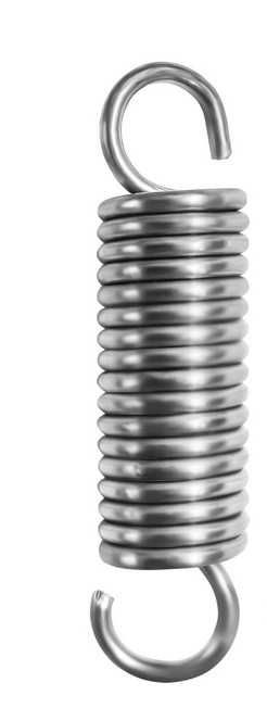 Rozciągliwa sprężyna 60mm z haczykiem NICAVKIT