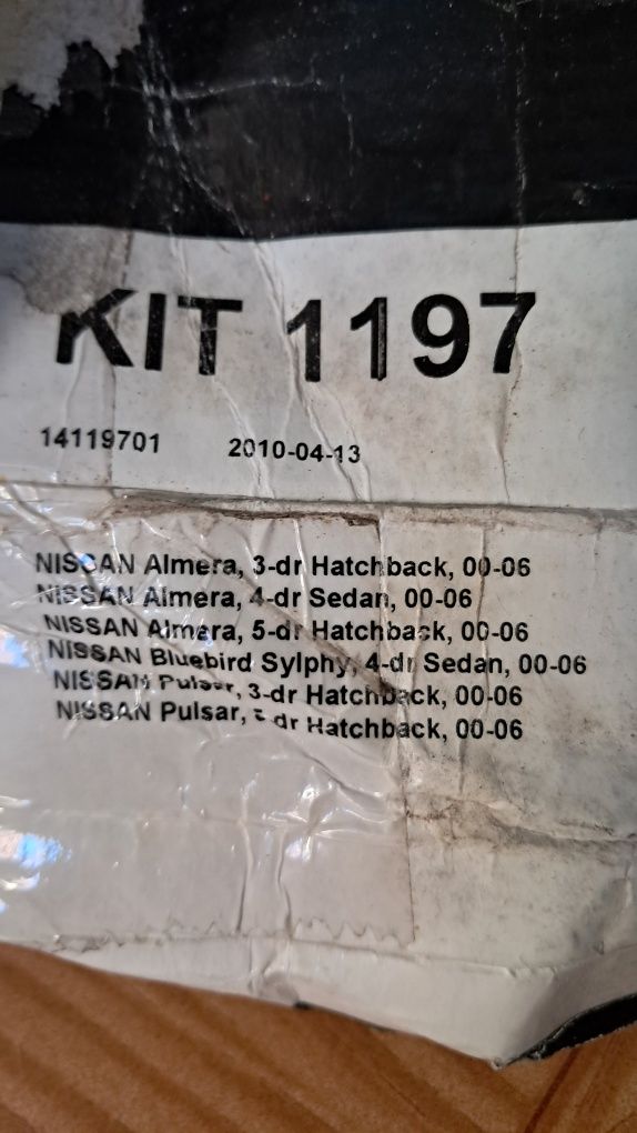 Kit tejadilho  thule nissan