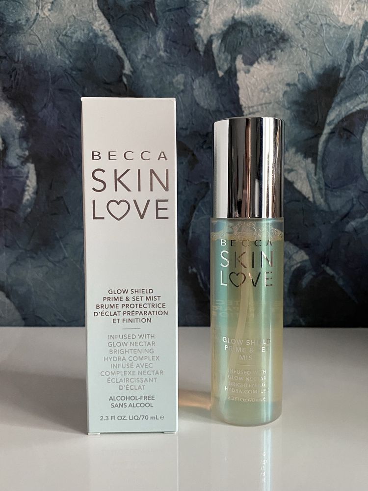 Nowy oryginalny setting sprey Becca Glow Shield prime set mist