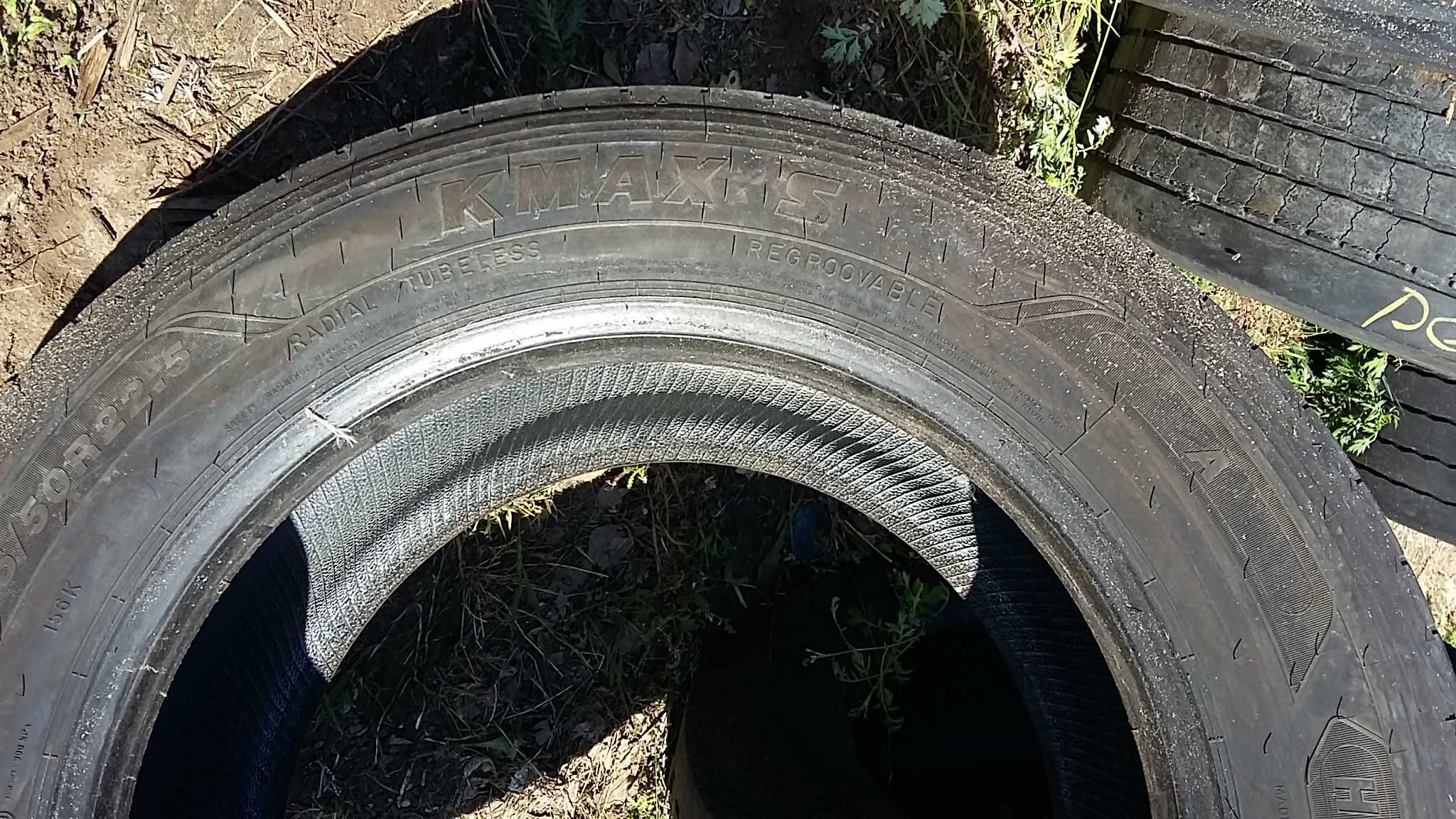 opony Goodyear KMAX S 355/50R22,5 bieżnika 95%