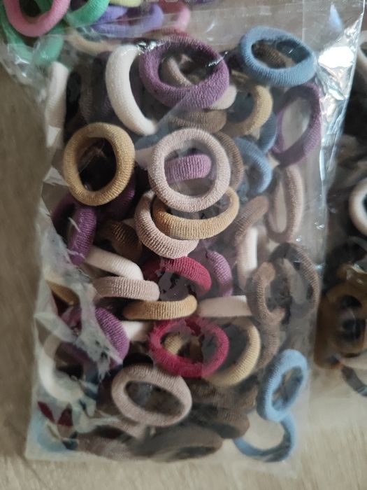 Gumki do włosów 100 sztuk