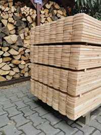 Deska ogrodzeniowa | Sztachety drewniane | Modrzew