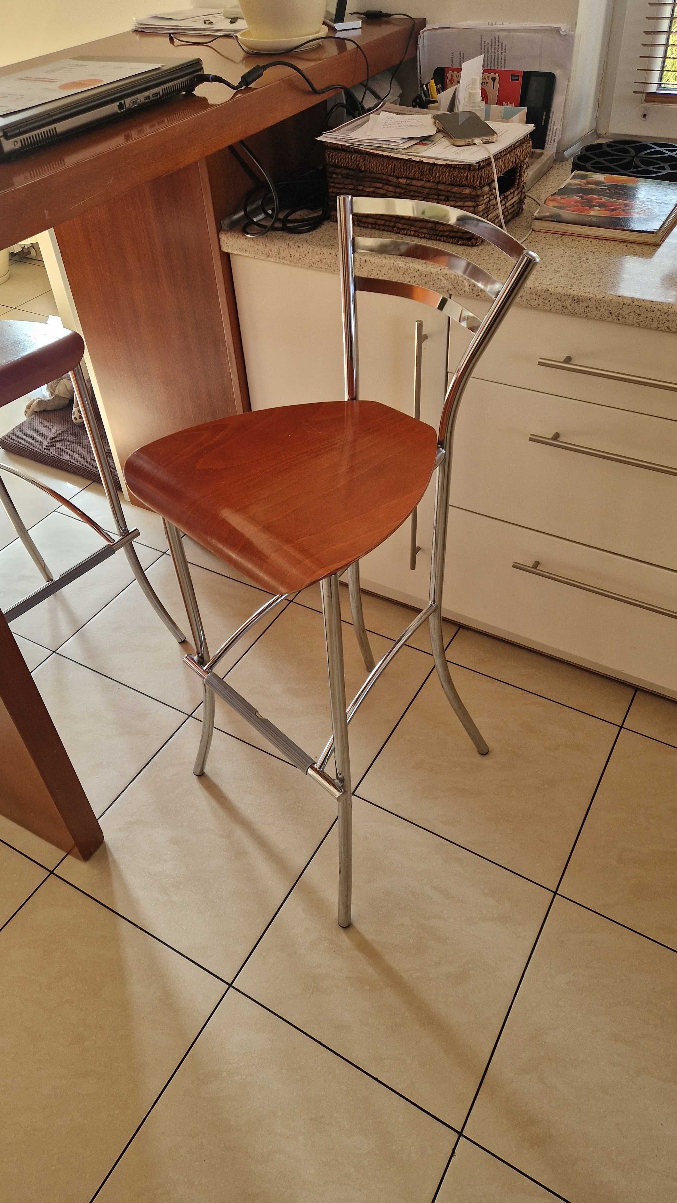 Krzeslo barowe hoker 2 sz