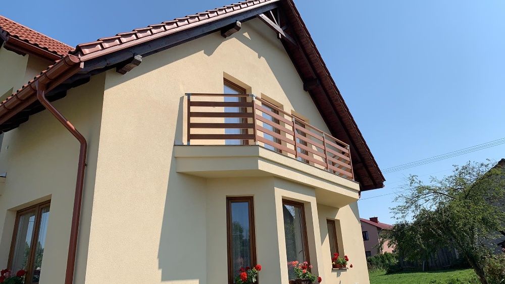 Balustrada balkonowa Classic aluminium taras balkon barierka schody