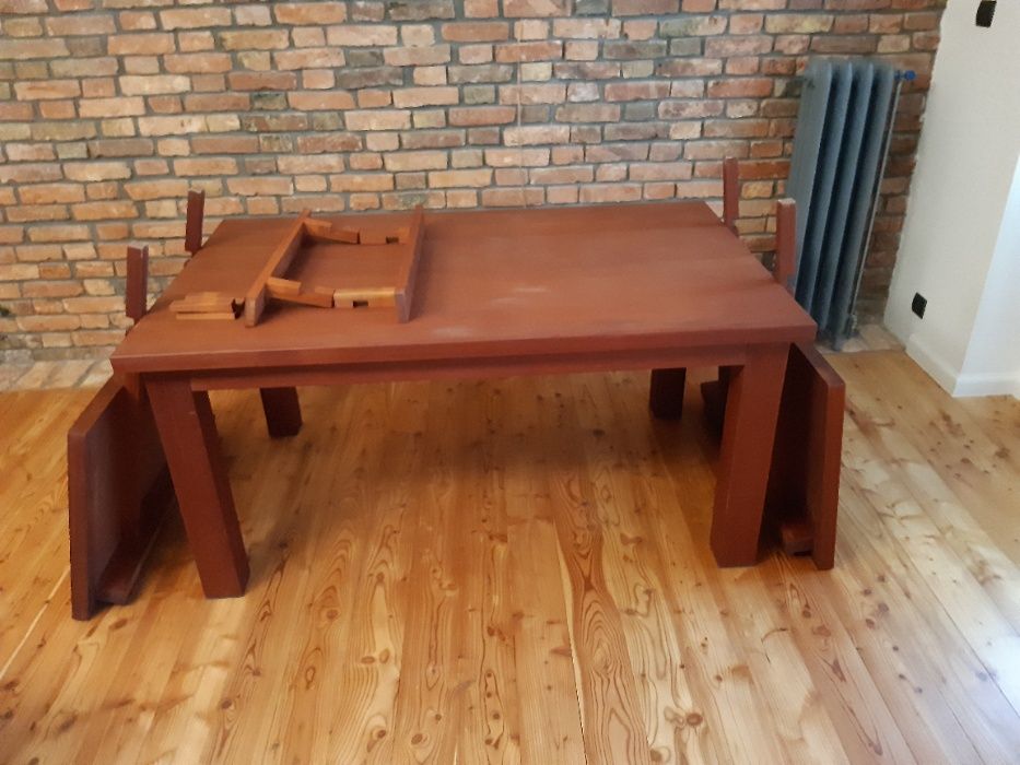 Stół drewniany lity
