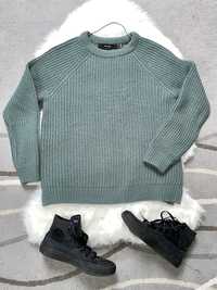 Zielony sweter khaki vero moda M 38