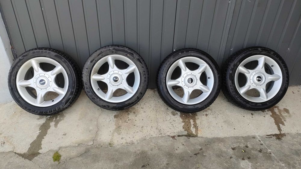 Felgi alufelgi z oponami ZIMA 195/55 R16 Mini Cooper Clubman