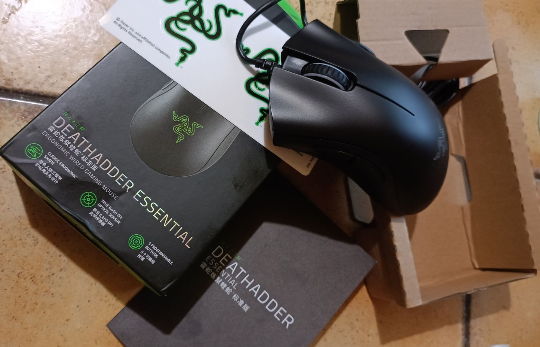 Компьютерная мышка Razer  Deathadder Essential