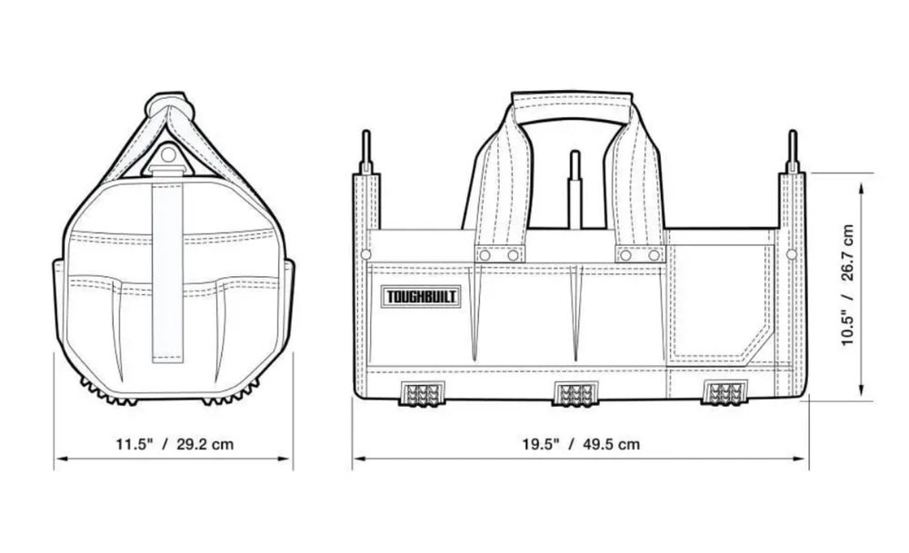 ToughBuilt сумка для інструменту модульна TB 81-18