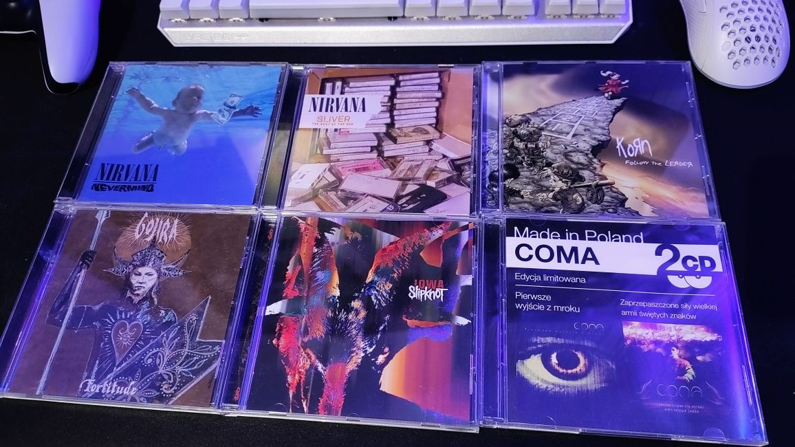 Płyty CD - Nirvana | Korn | Slipknot | Gojira | Coma