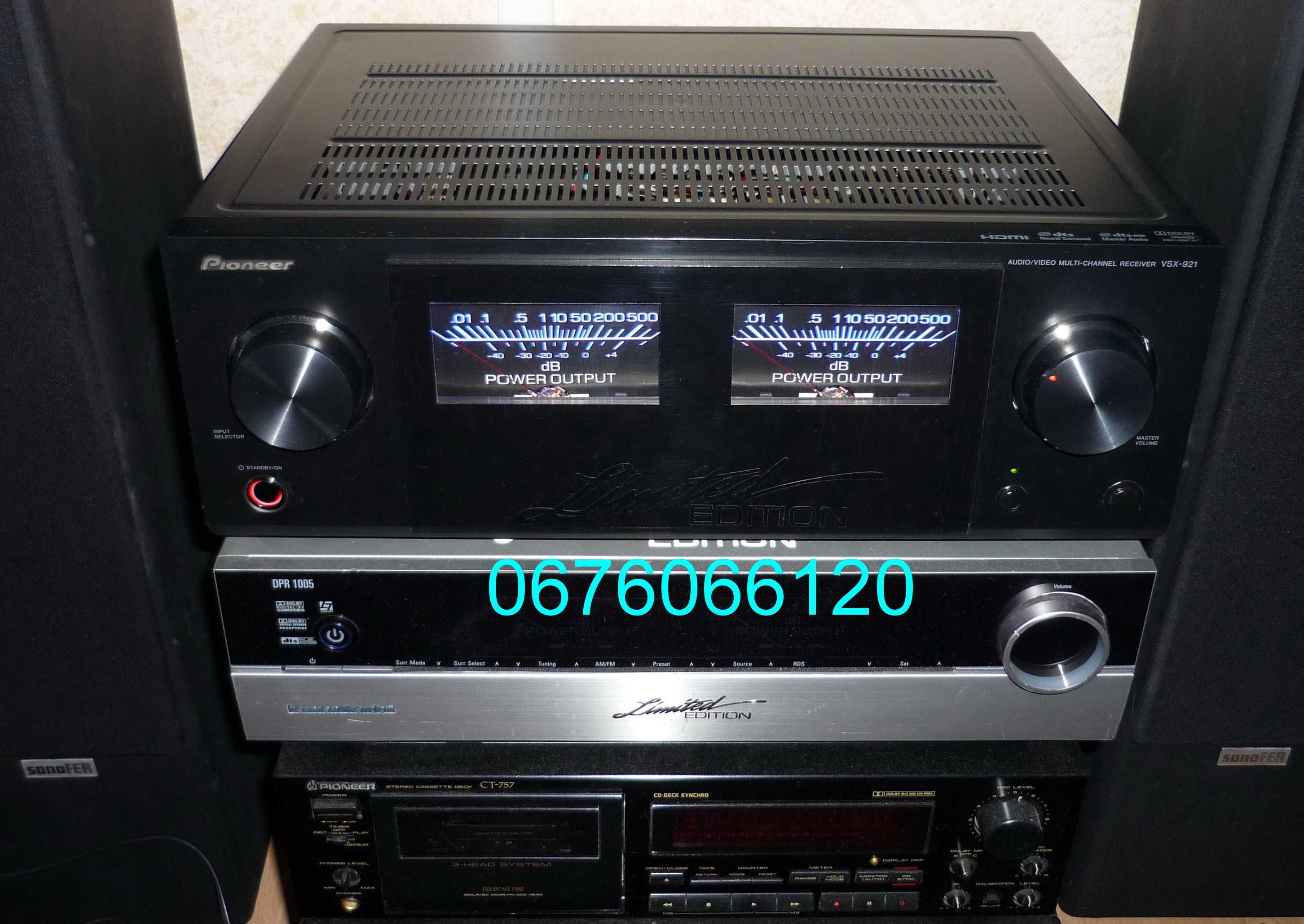 усилитель авторский 2x120W стрелки блютуз 5.1 DAC 24Bit/96Khz LDAC