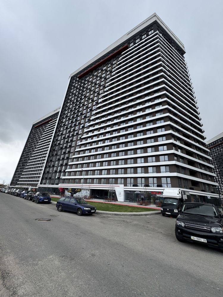 Продаж євро3к квартири з ремонтом ЖК Great, Дніпровська Набережна,без%