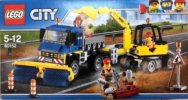 Lego City 60152 Sweeper & Excavator