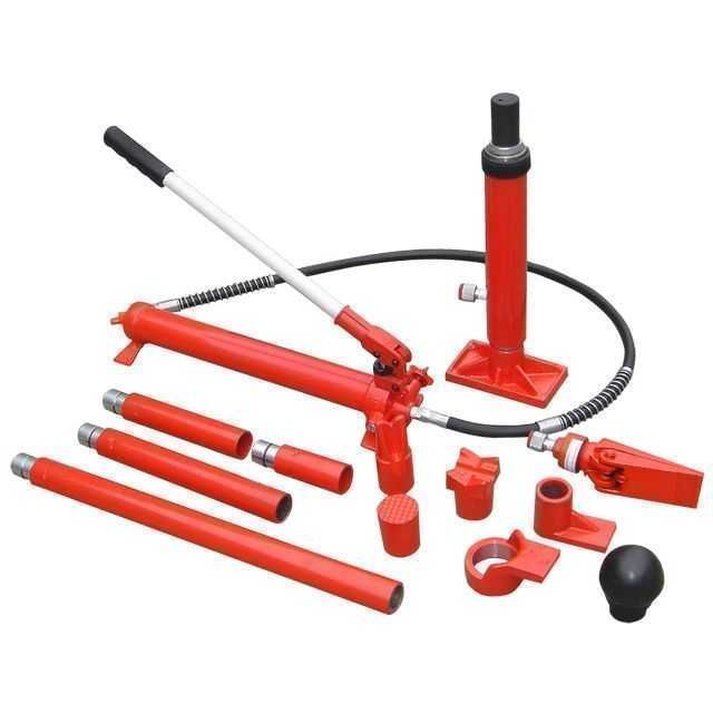 Гідравлічні розпорки INTERTOOL GT0202. Комплект для рихтування в кейсі