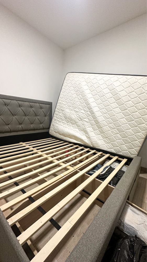 Cama casal 160×200 + colchão