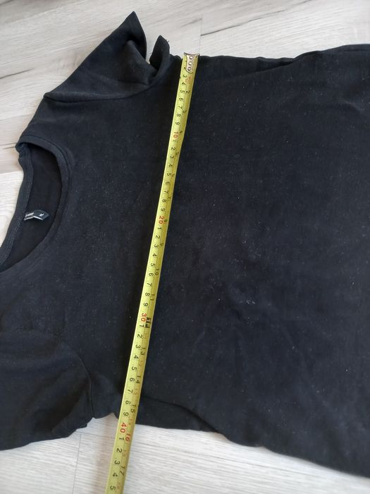 Czarny top damski r XL Cropp